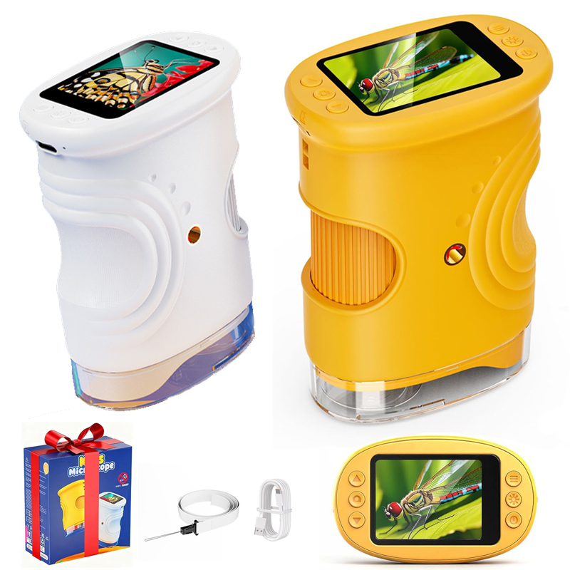 Microscope Kids Science - Mikroskop dla dzieci z możliwością ładowania,