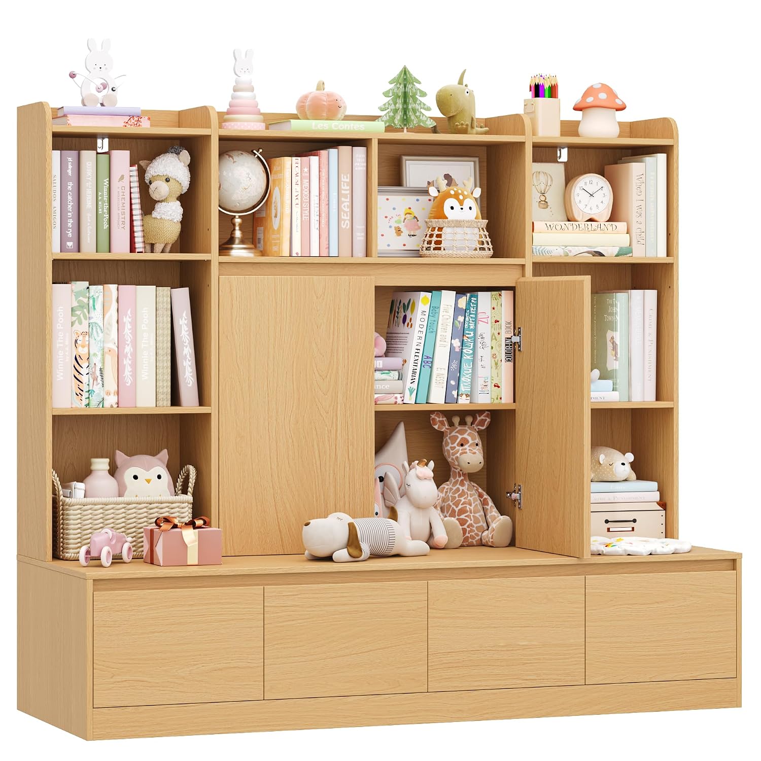 Kids Toys Drawers - Regał na książki dla dzieci 54