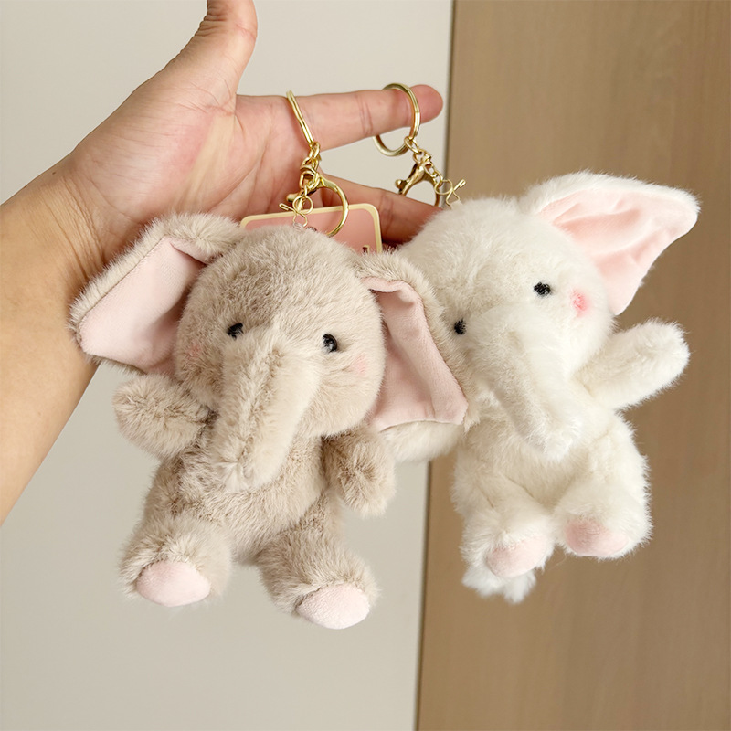 Kids Toys Elephant - Breloczek do kluczy dla dzieci, pluszowa