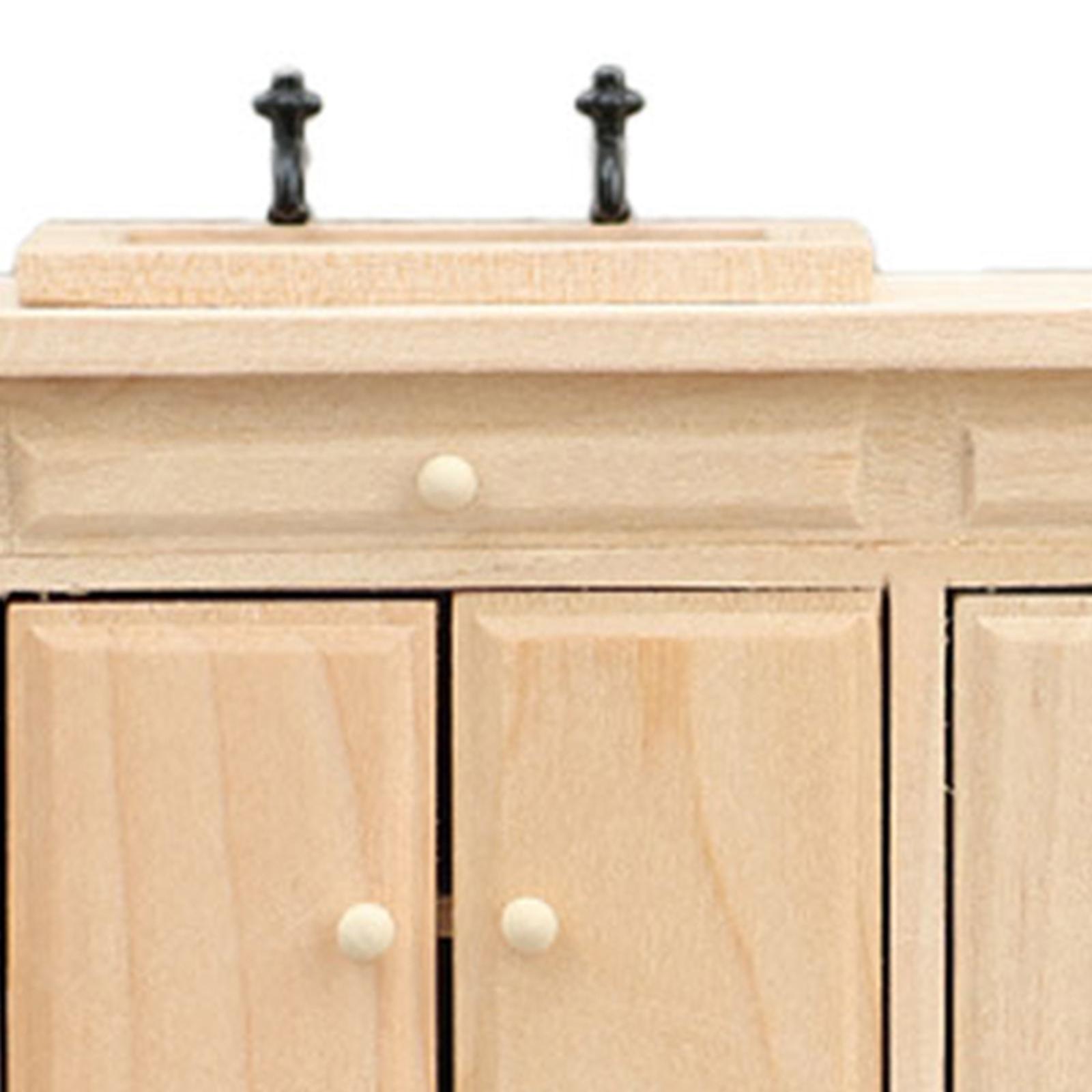 Kids Toys Drawers - Mini Domek dla Lalek Przenośna Kuchnia