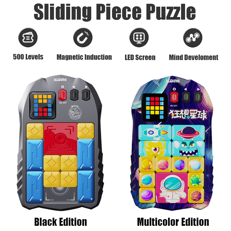 Kids Toys Under 500 - Super Huarong Road przesuwne kawałek Puzzle