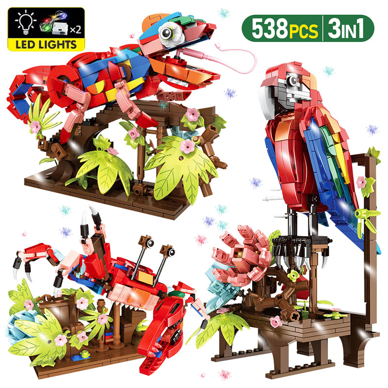 Kids Toys Amazon - MOC 3 w 1 Amazon Jungle
