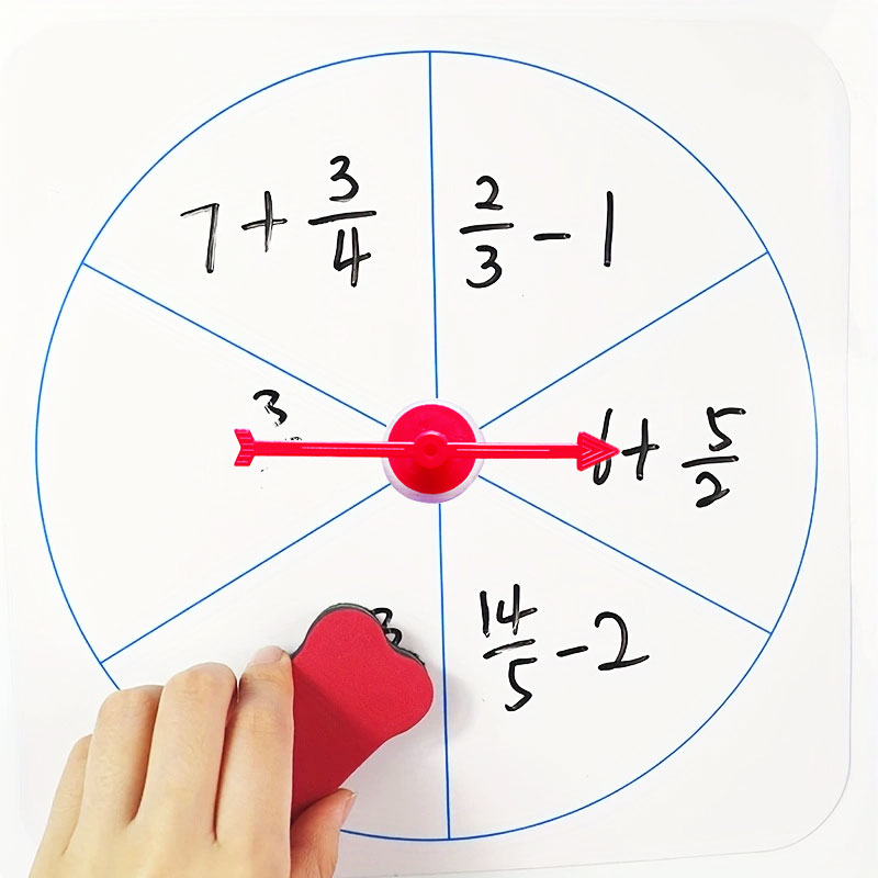Magnetic Drawing Board - Magnetyczna tablica suchościeralna z obrotową podstawą,