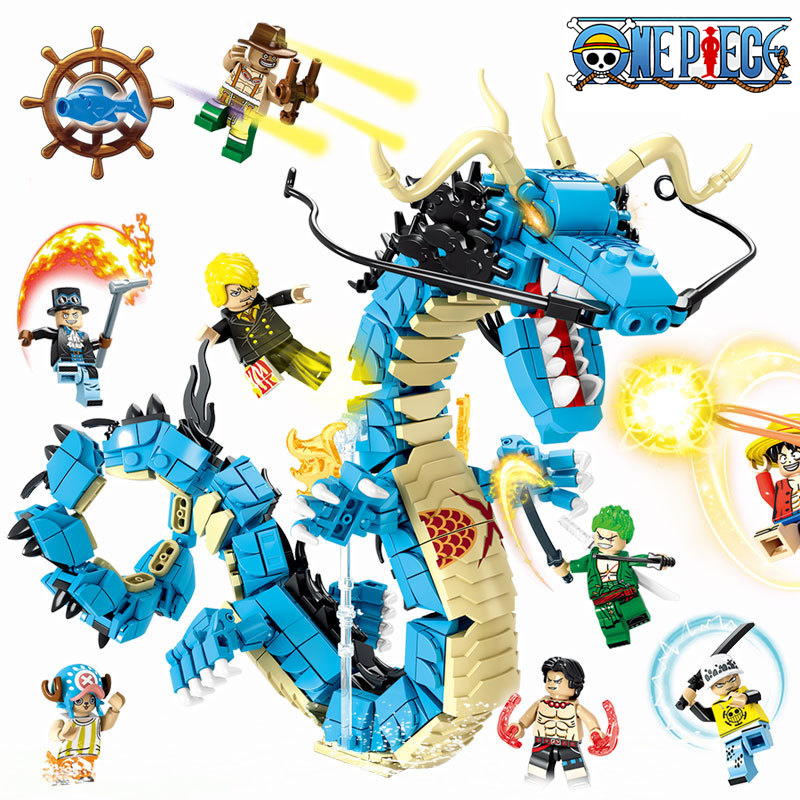 Lego Building Blocks - Klocki One Piece Blind Box Luffy
