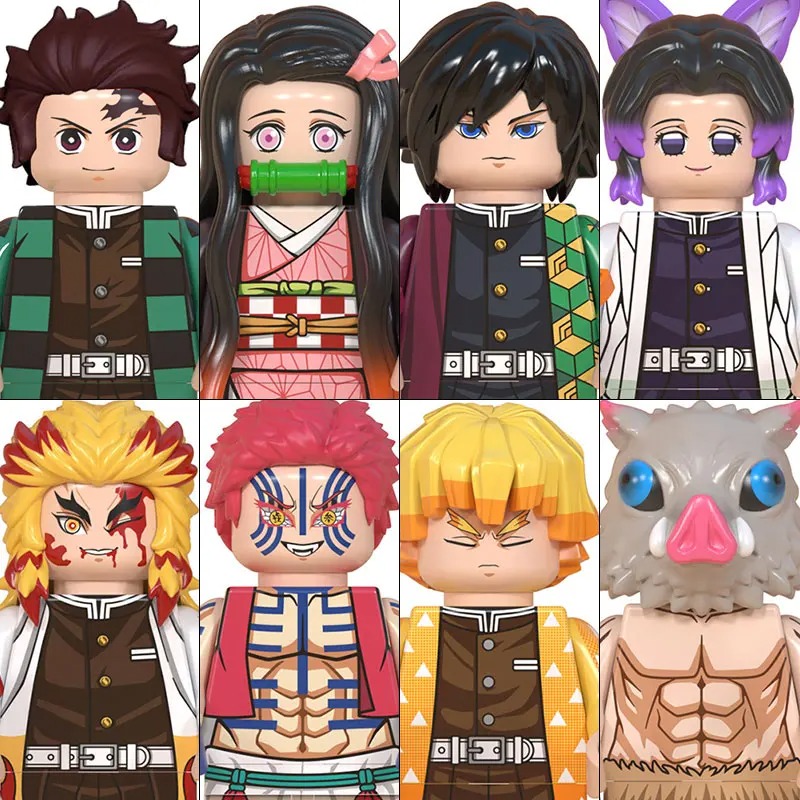 Minifigurki Demon Slayer z klo – Lego Building Blocks recenzja i cena