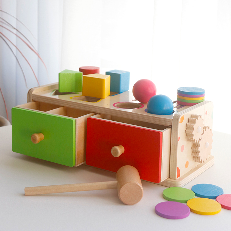 Drewniana zabawka Montessori d – Kids Toys Drawers recenzja i cena