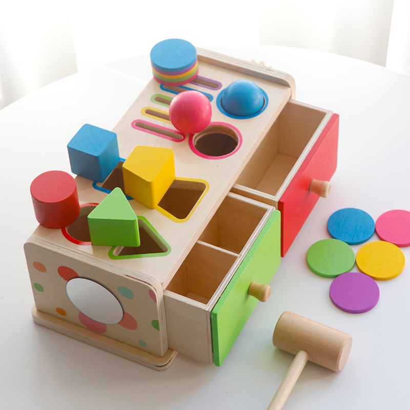 Drewniana zabawka Montessori d – Kids Toys Drawers recenzja i cena