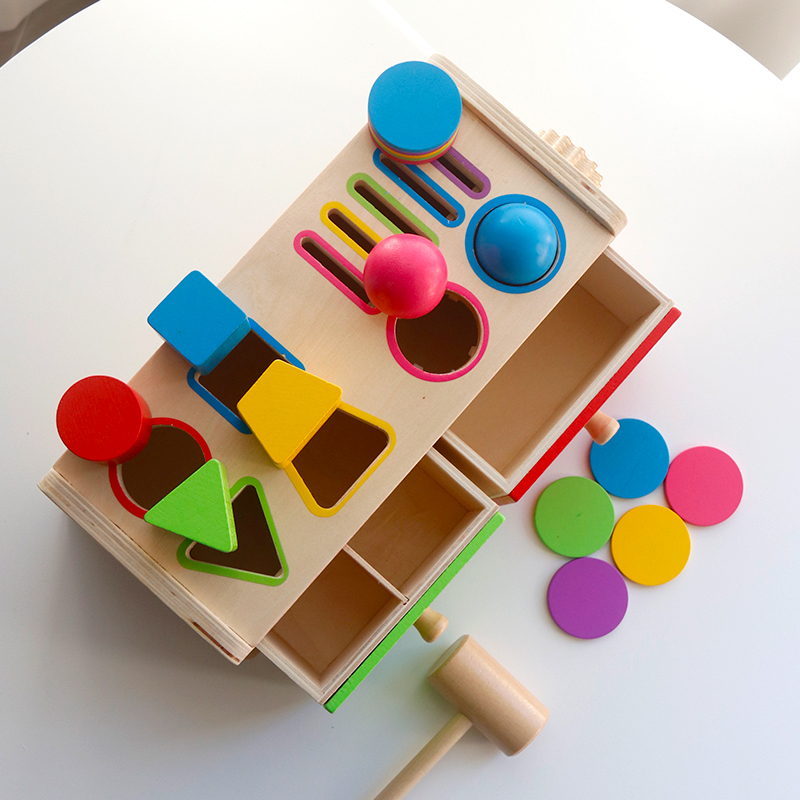 Drewniana zabawka Montessori d – Kids Toys Drawers recenzja i cena