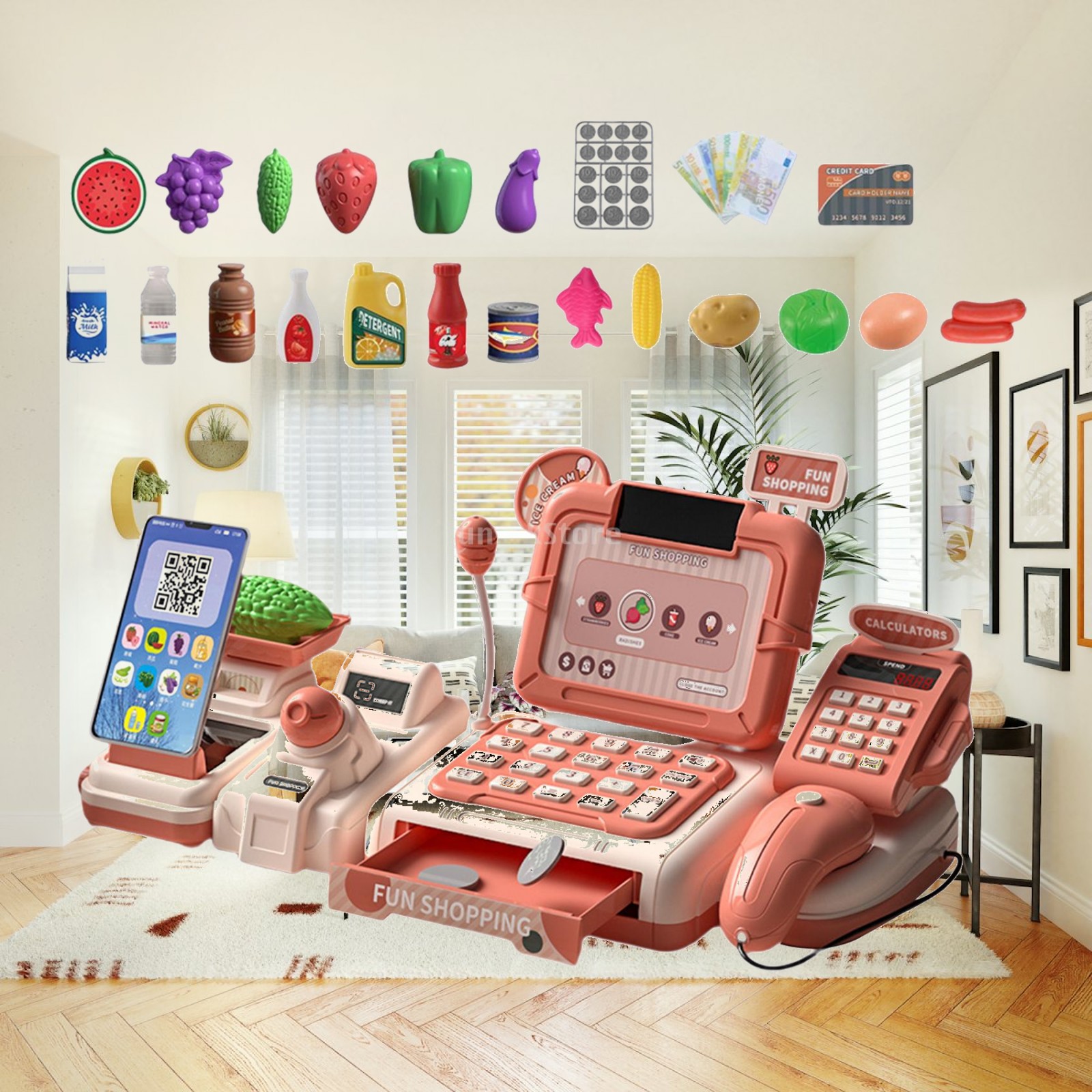 Zabawki do supermarketu Kasa f – Kids Toys Store recenzja i cena