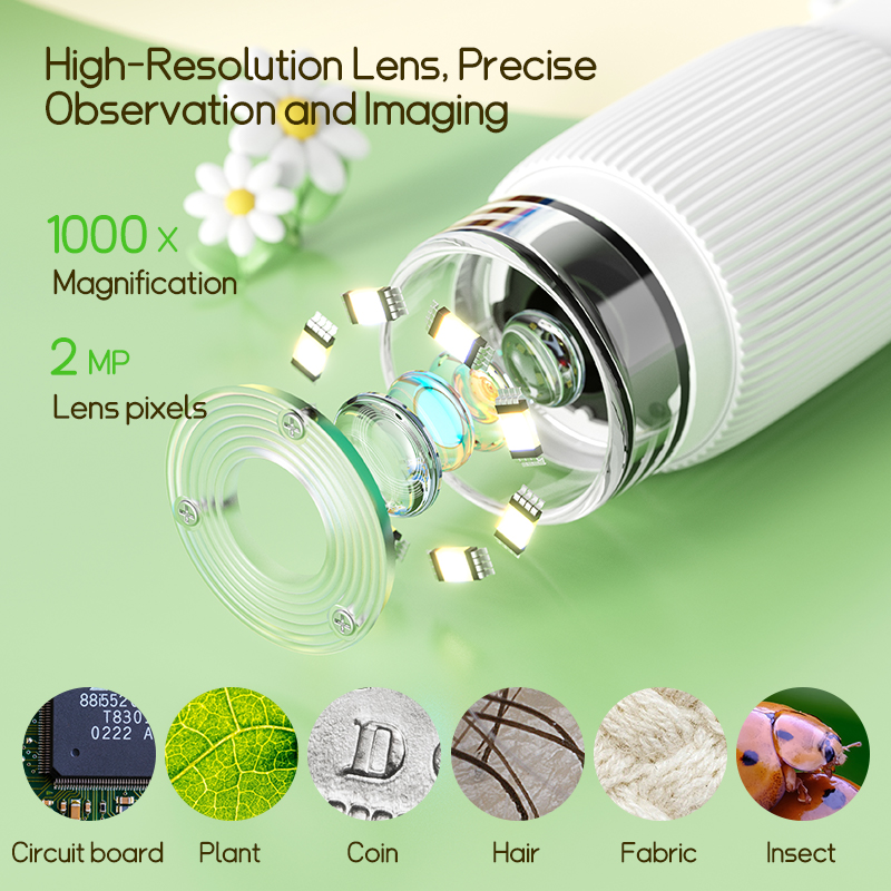 2.0 Cal Mini mikroskop kieszon – Microscope Kids Science recenzja i cena