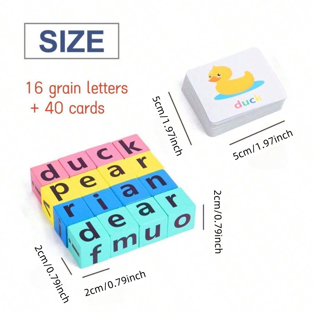 Dziecięca gra edukacyjna z alf – Wooden Blocks Stacking recenzja i cena