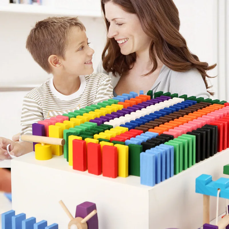Montessori drewniana tęczowa z – Wooden Blocks Stacking recenzja i cena