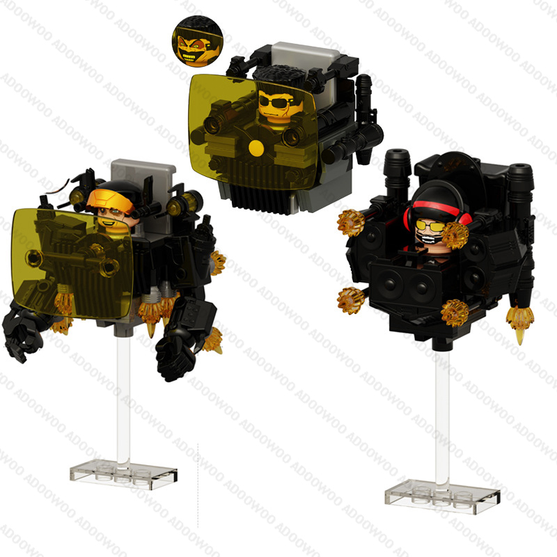DLL001 KDL818 DJ War Damaged S – Lego Building Blocks recenzja i cena