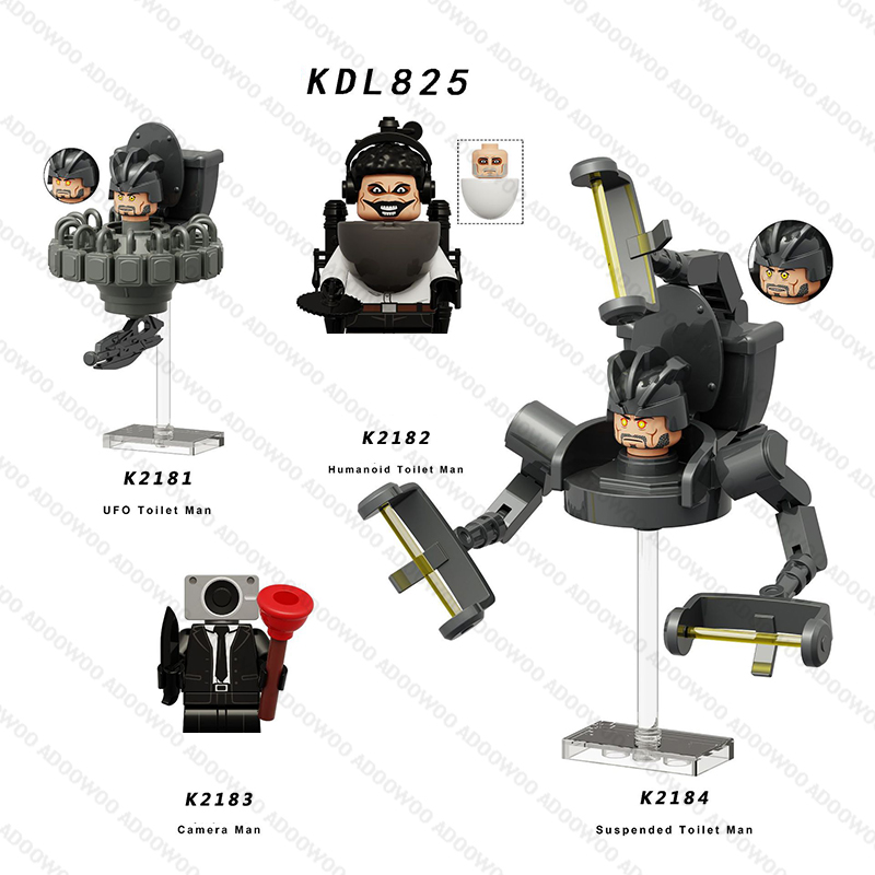 DLL001 KDL818 DJ War Damaged S – Lego Building Blocks recenzja i cena