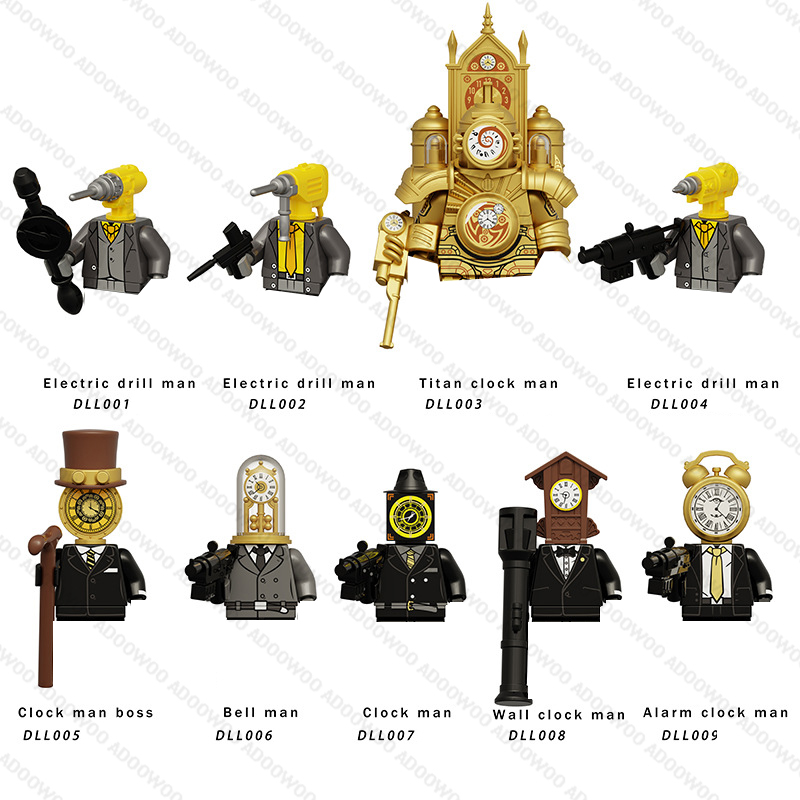 DLL001 KDL818 DJ War Damaged S – Lego Building Blocks recenzja i cena
