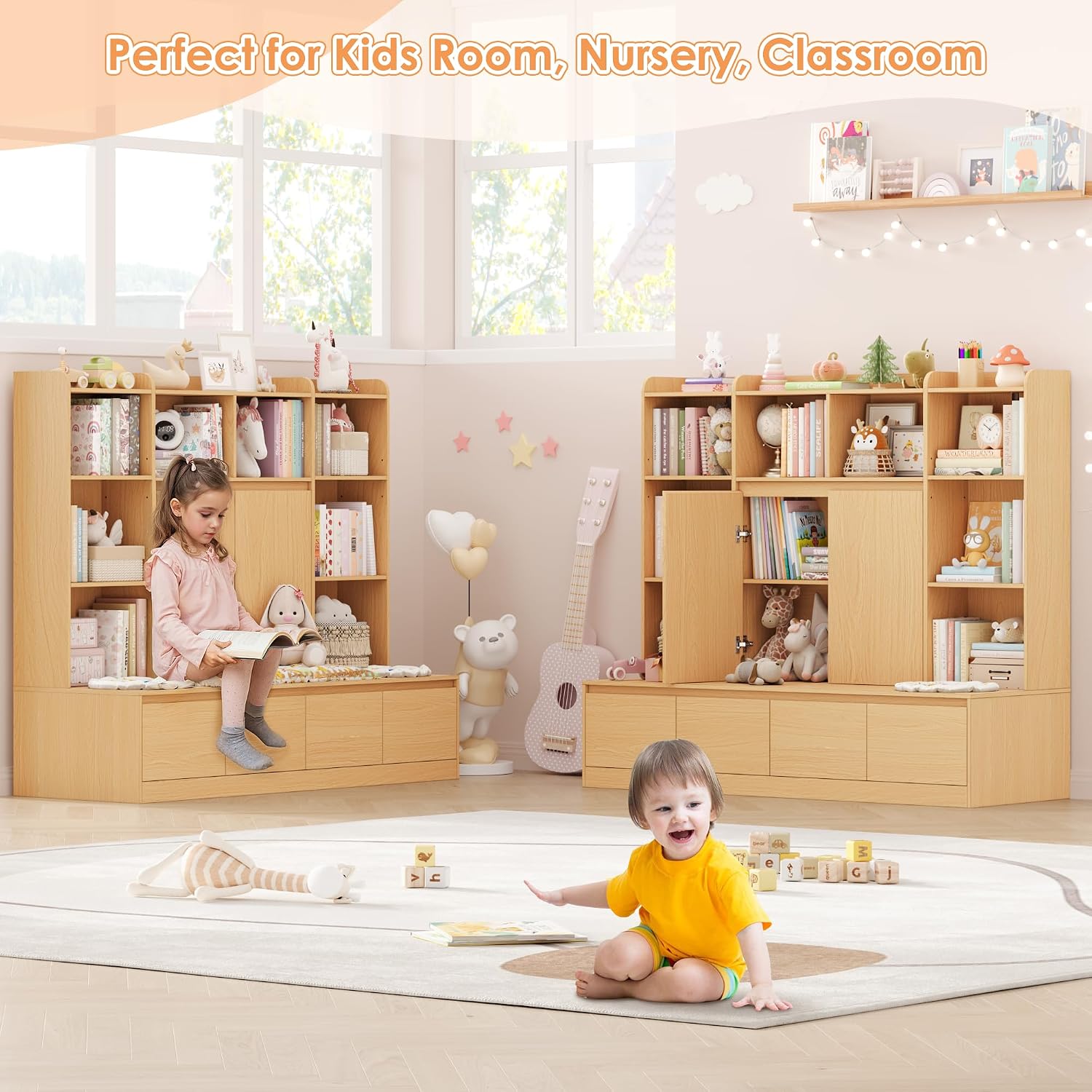Regał na książki dla dzieci 54 – Kids Toys Drawers recenzja i cena