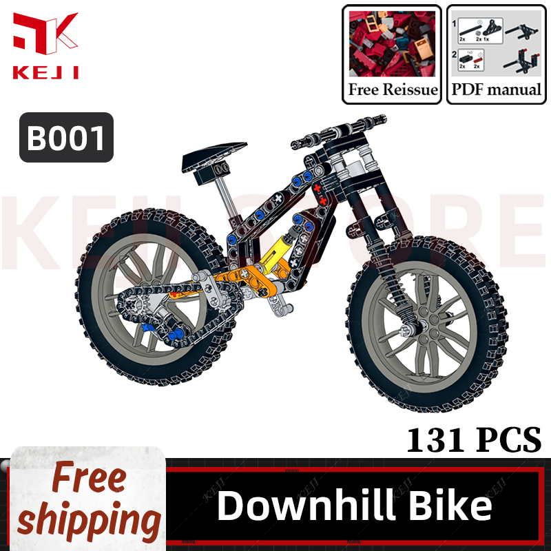 KEJI MOC Downhill Mountain Bik – Kids Toys Cycle recenzja i cena