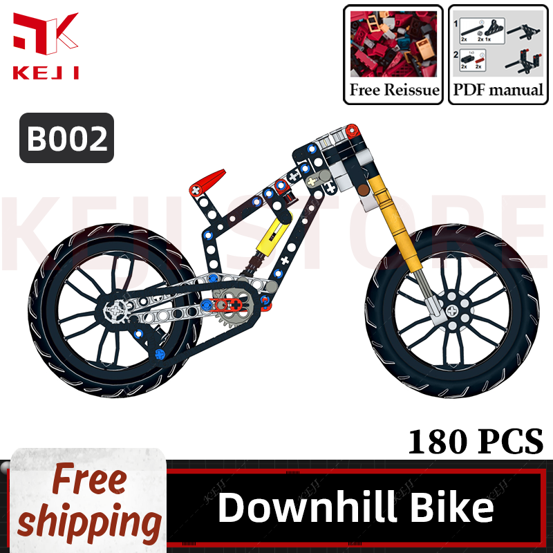 KEJI MOC Downhill Mountain Bik – Kids Toys Cycle recenzja i cena