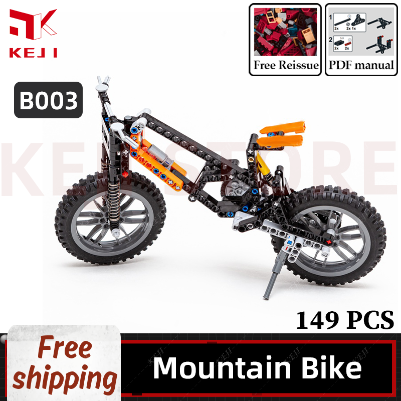 KEJI MOC Downhill Mountain Bik – Kids Toys Cycle recenzja i cena