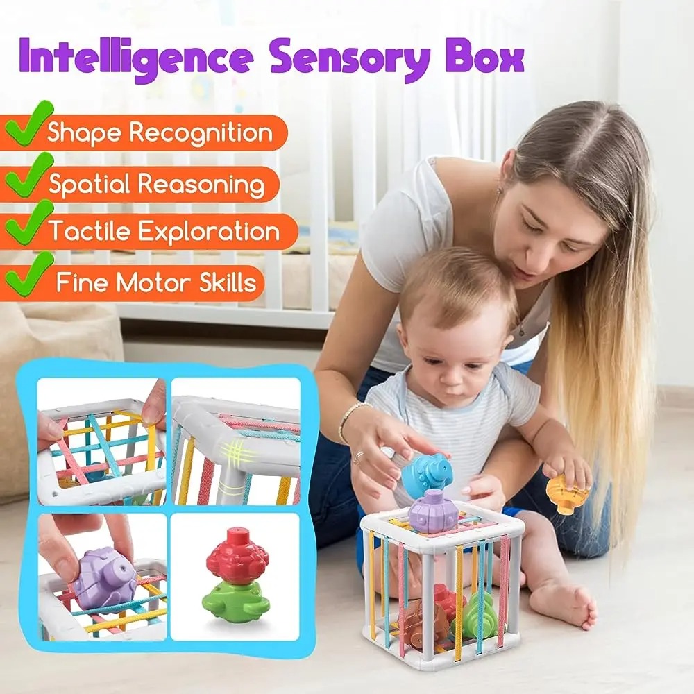 Kolorowa kostka Montessori do  – Kids Toys Variety recenzja i cena