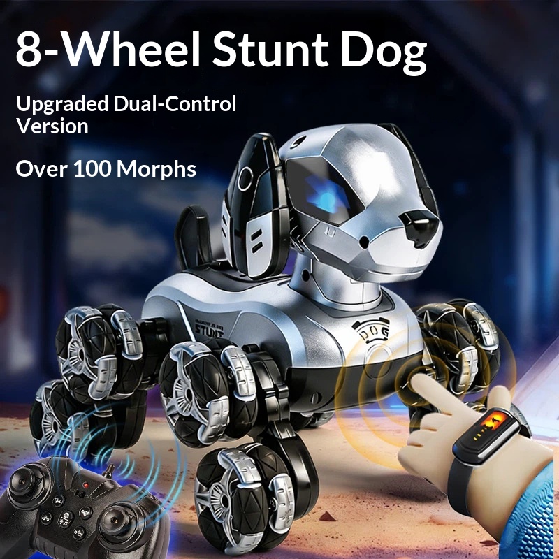 Nowy RC Robot Pies Akrobata 8- – Kids Toys Electric Car recenzja i cena