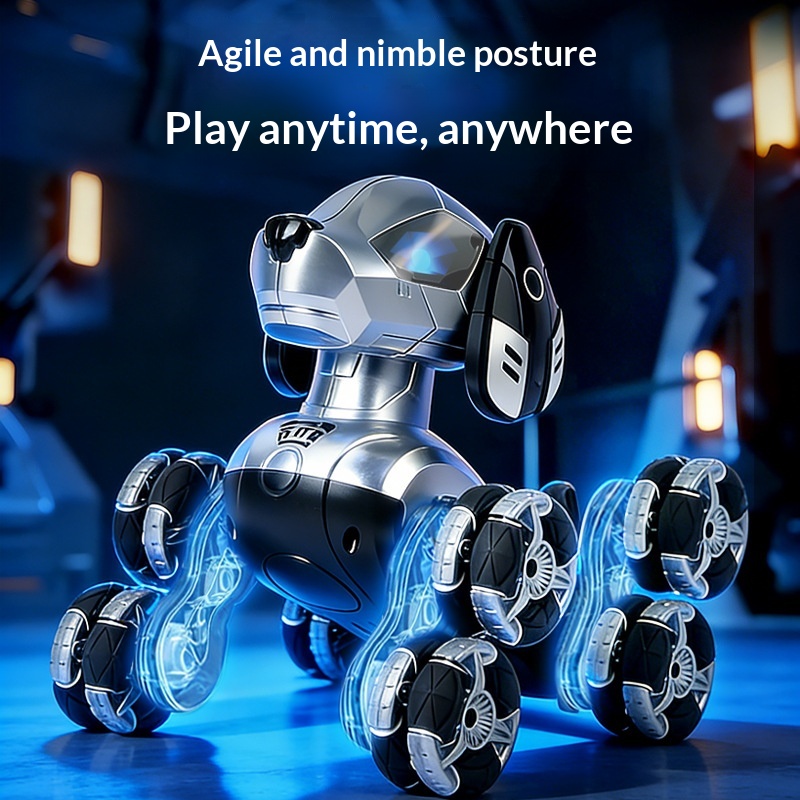 Nowy RC Robot Pies Akrobata 8- – Kids Toys Electric Car recenzja i cena