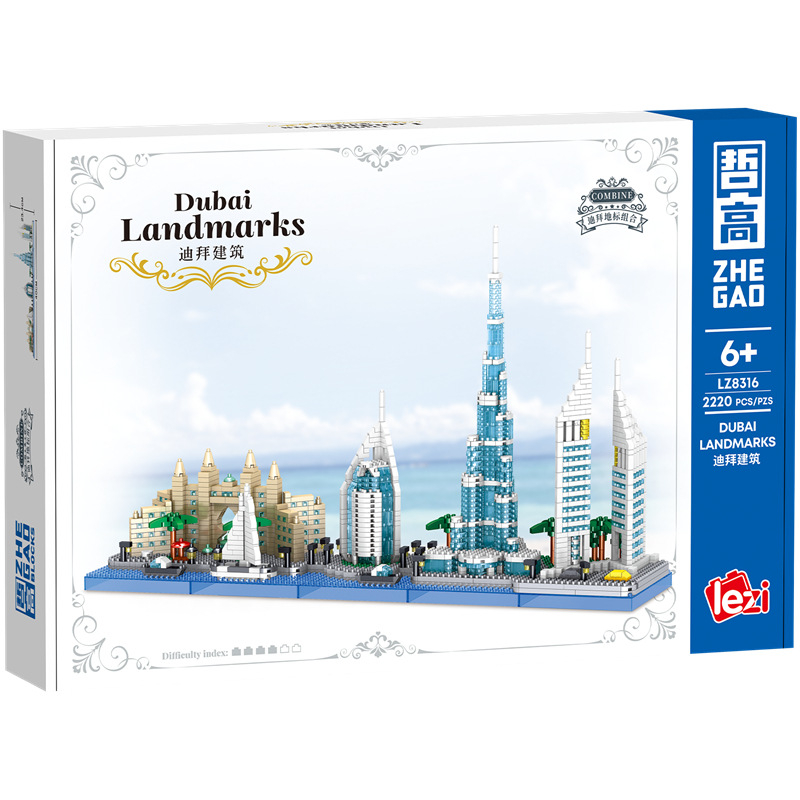 Architektura Dubaju, panorama  – Kids Toys Dubai recenzja i cena