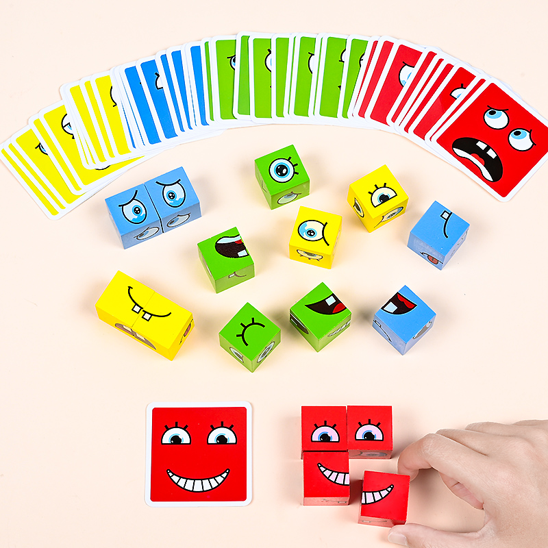 Duży zestaw zabawek edukacyjny – Wooden Blocks Stacking recenzja i cena