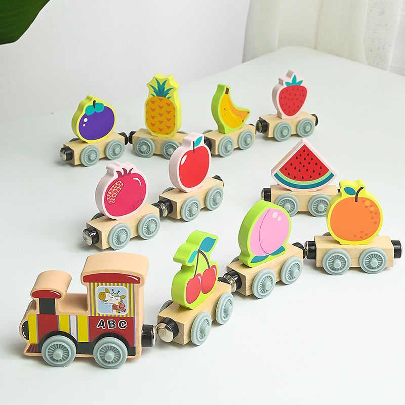 Magnetyczne drewniane małe zab – Wooden Blocks Stacking recenzja i cena