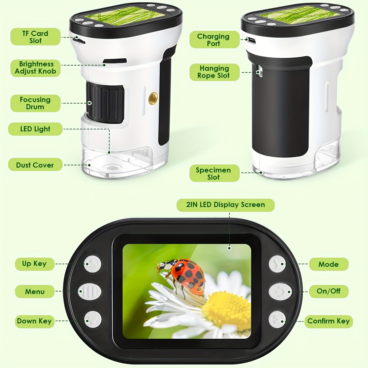 Zestaw mikroskopu biologiczneg – Microscope Kids Science recenzja i cena