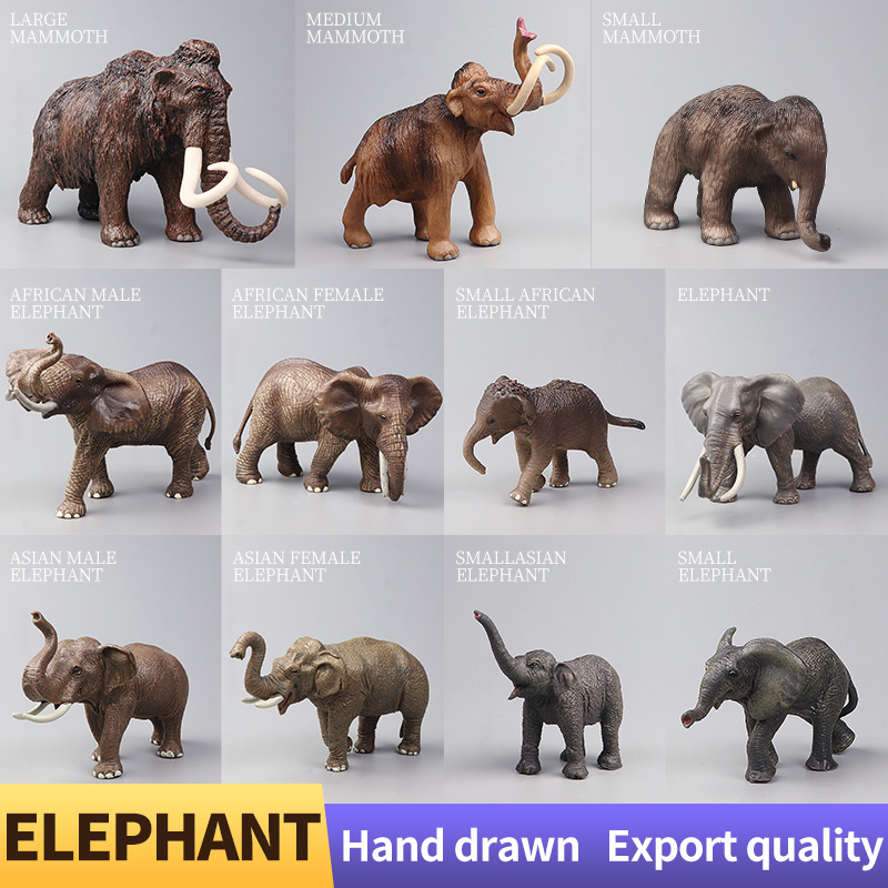 Afrykańskie dzikie zwierzęta,  – Kids Toys Elephant recenzja i cena