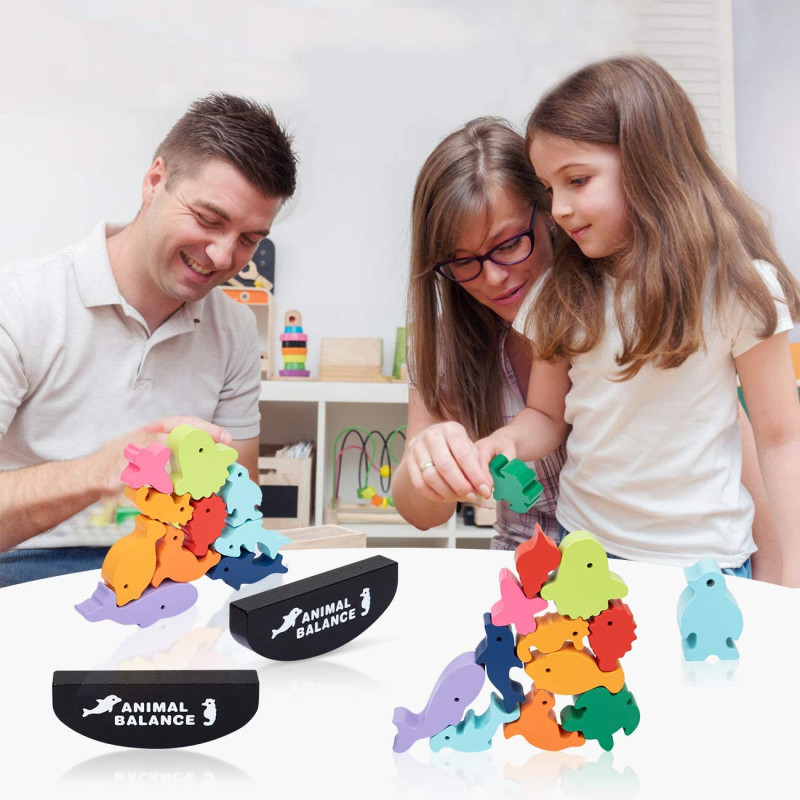 Nowe Dziecięce Montessori Drew – Wooden Blocks Stacking recenzja i cena
