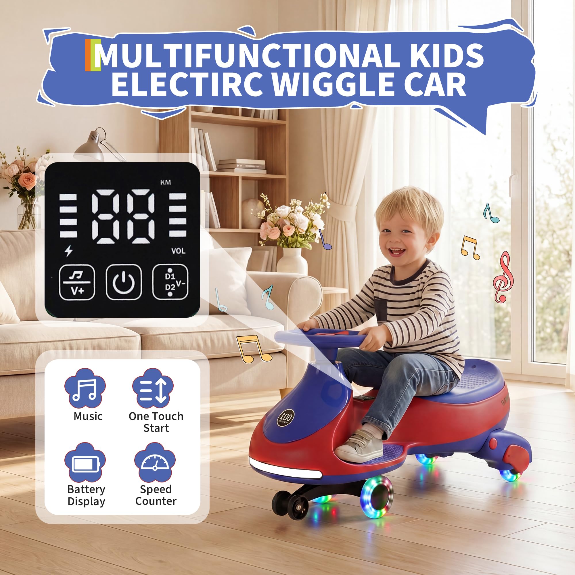 Elektryczny samochodzik dla dz – Kids Toys Electric Car recenzja i cena