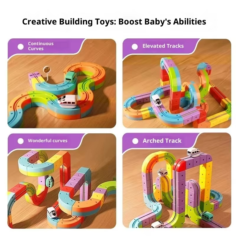 Elektryczny zestaw torów magne – Kids Toys Electric Car recenzja i cena
