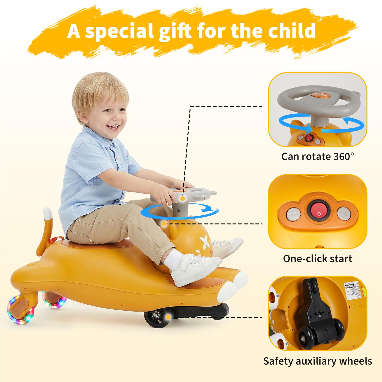Elektryczny samochodzik dla dz – Kids Toys Electric Car recenzja i cena