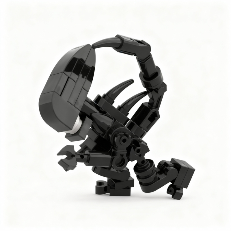 370 elementów MOC Kosmos Obcy  – Xenomorph Kids Toys recenzja i cena