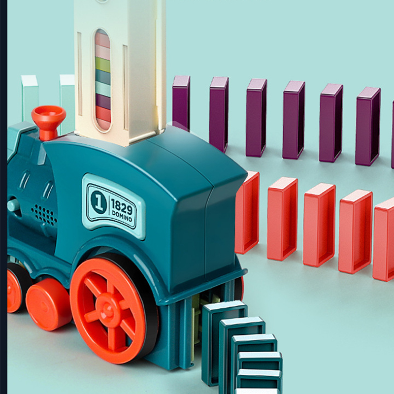 Zestaw lokomotywa domina elekt – Kids Toys Electric Car recenzja i cena