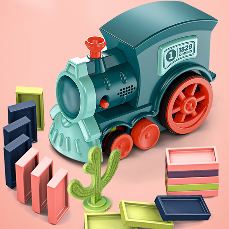 Zestaw lokomotywa domina elekt – Kids Toys Electric Car recenzja i cena