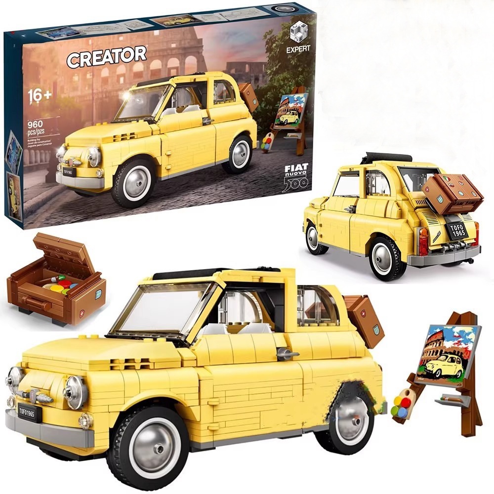Kompatybilne z Lego 10271 Fiat – Kids Toys Under 500 recenzja i cena