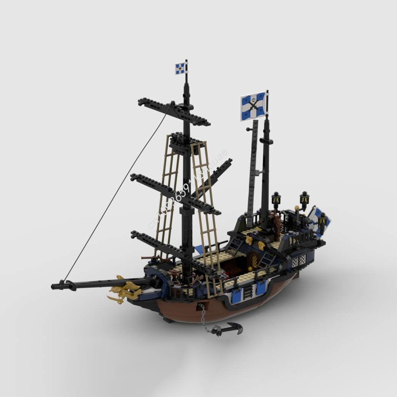 779 ELEMENTÓW MOC Piracki stat – Kids Toys Victoria recenzja i cena