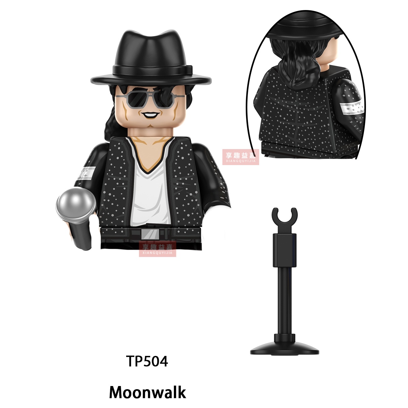Figurka z klocków Michaela Jac – Lego Building Blocks recenzja i cena