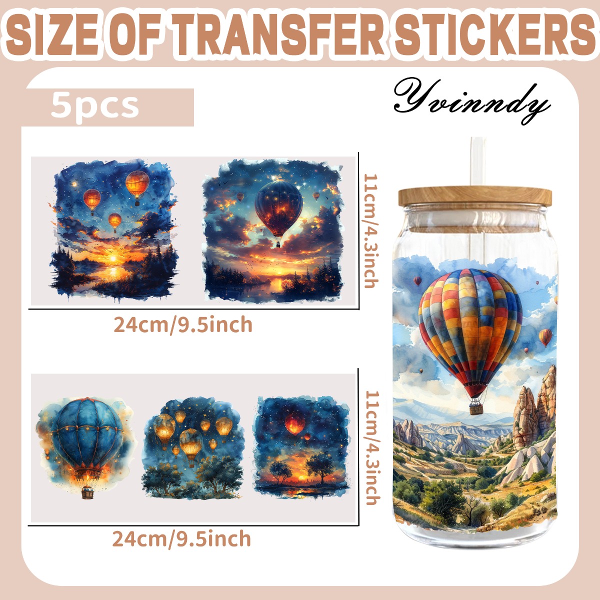 5 sztuk/zestaw papieru transfe – Water Balloon Set recenzja i cena