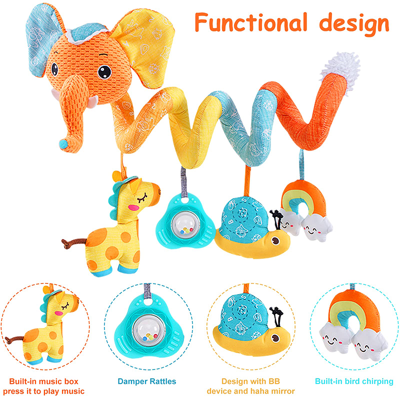 Fotelik samochodowy Zabawki dl – Kids Toys Elephant recenzja i cena