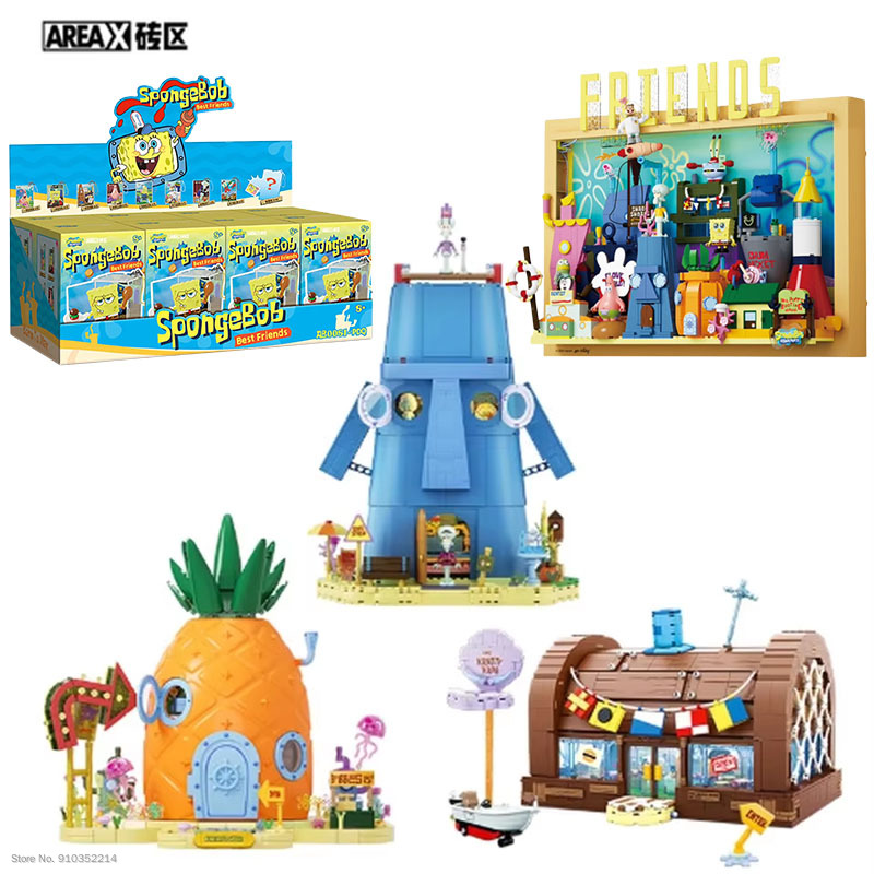Areax Spongebob Bikini Bottom  – Lego Building Blocks recenzja i cena