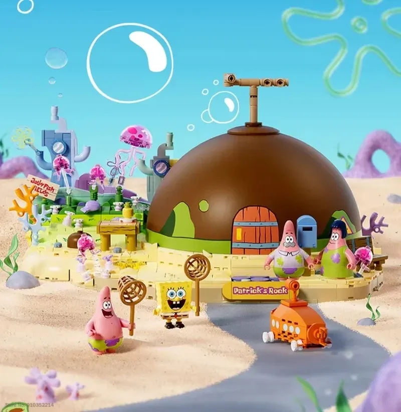 Areax Spongebob Bikini Bottom  – Lego Building Blocks recenzja i cena