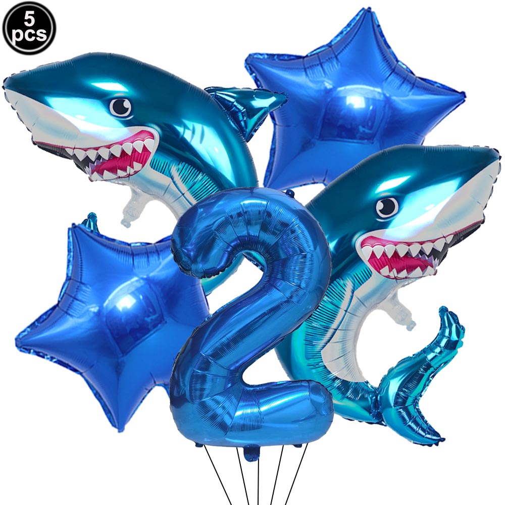 5szt Cartoon Blue Shark Number – Water Balloon Set recenzja i cena