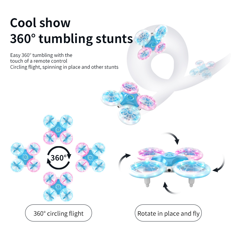 Mini Drone Flash 3D Flip 2.4G  – Kids Toys Under 50 recenzja i cena